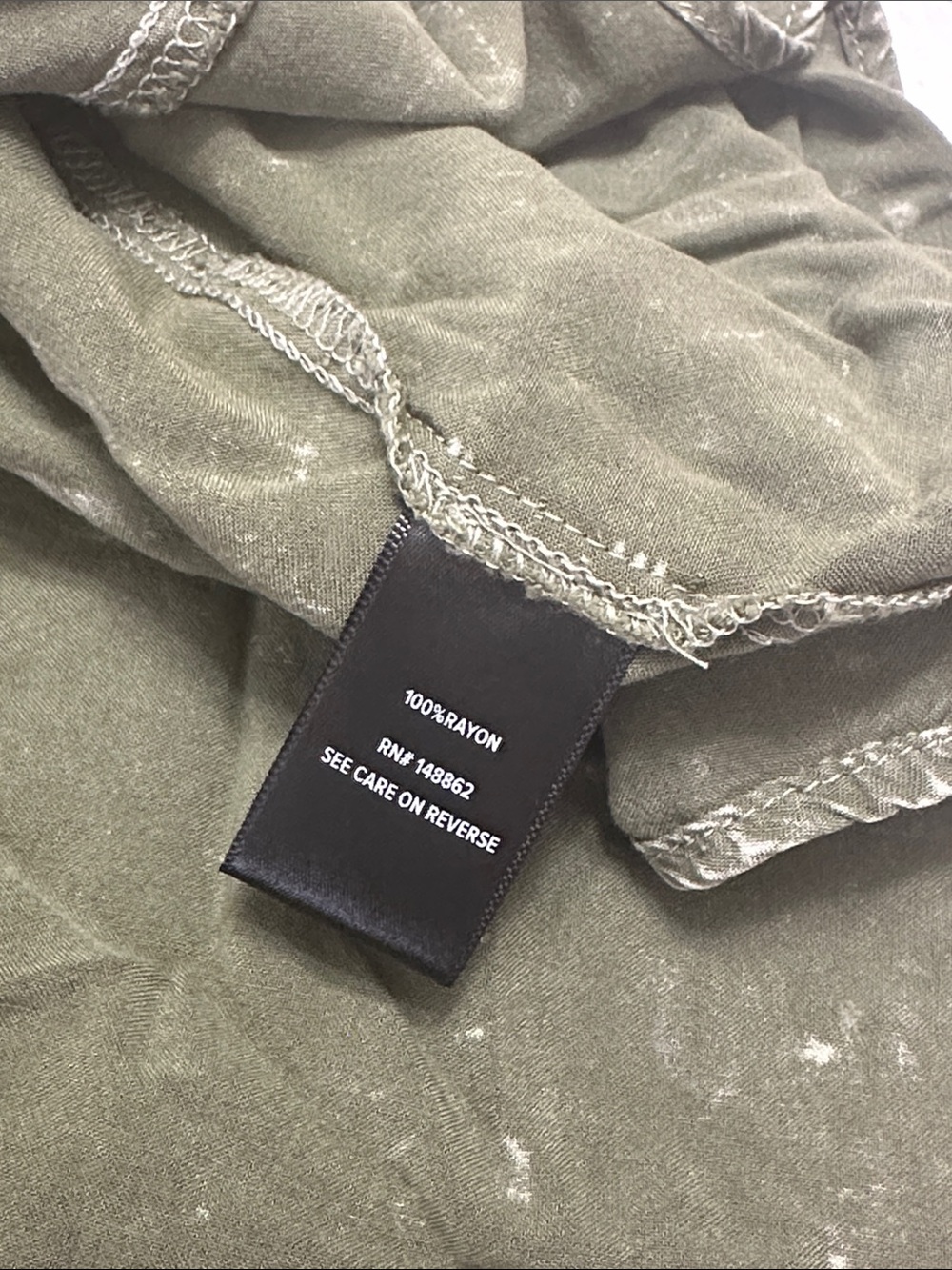 Torrid Mini Challis Skirtall Olive Green Womens Plus Size 4X - Picture 8 of 10